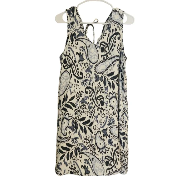 Lucky Brand | Dresses | Lucky Brand Womens Paisley Print Boho Sleeveless Linen  Dress Medium | Poshmark
